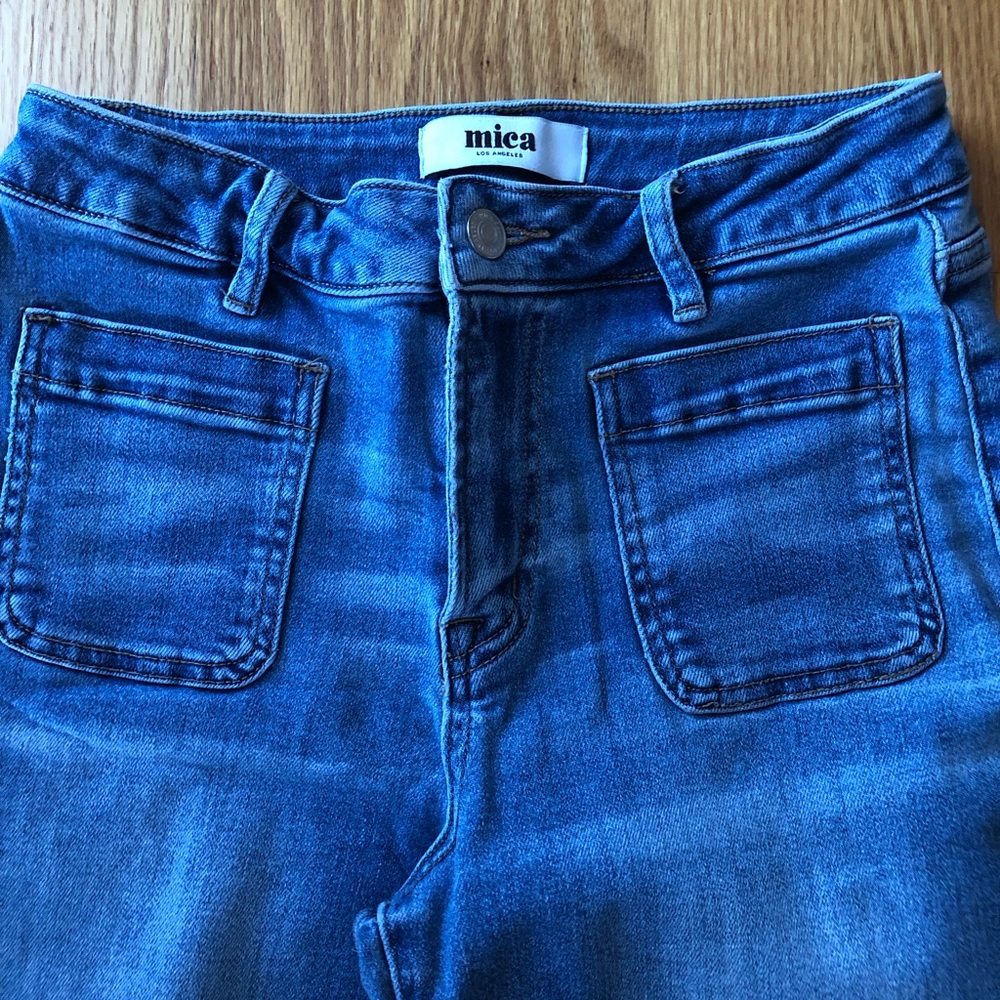 Mica wide Awake patch pocket cropped jeans - Picture 6 of 10